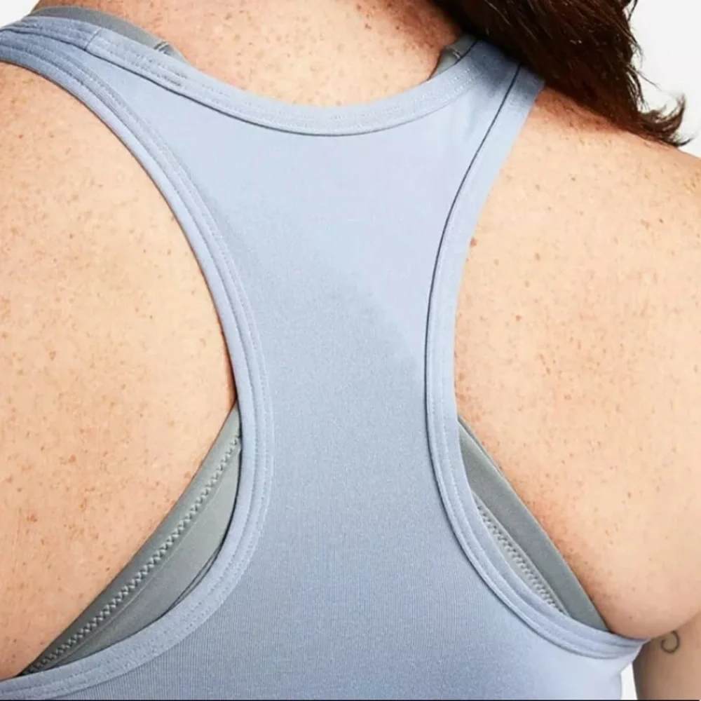 Nike Smokey Blue Dri-Fit Racerback Maternity Tank Top XXL
